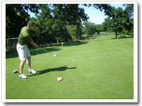 new Flickr pics: on the green