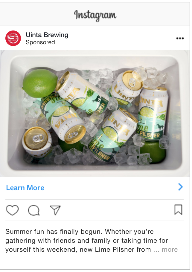 Uinta Brewing Company Lime Pilsner Awareness Campaign slide #3