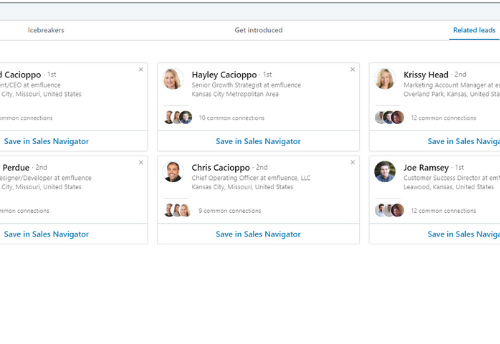 how to use linkedin sales navigator