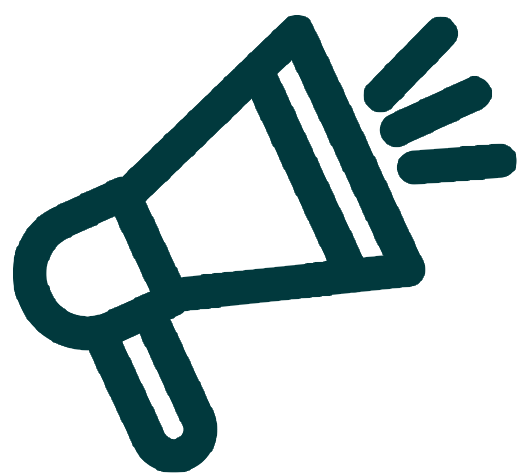 Paid Media megaphone icon