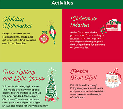 Hallmark Christmas Experience Microsite  slide #2
